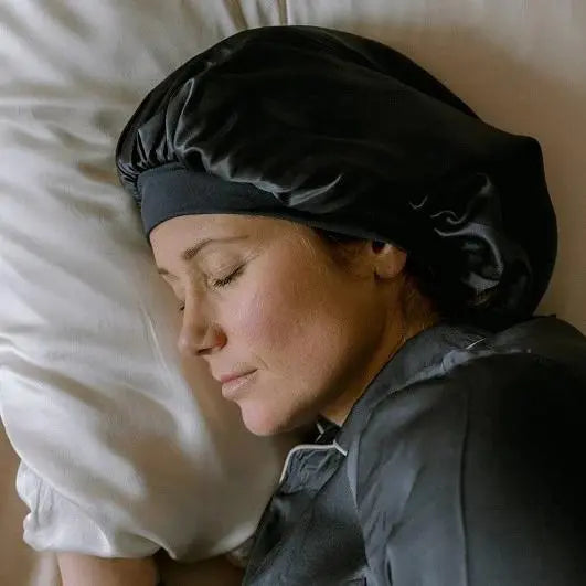 Căciulă de dormit din mătase egipteană pură de dud