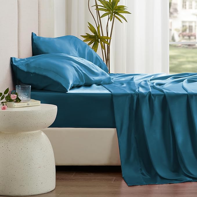 Kit complet de pat din mătase Mulberry Hoomy